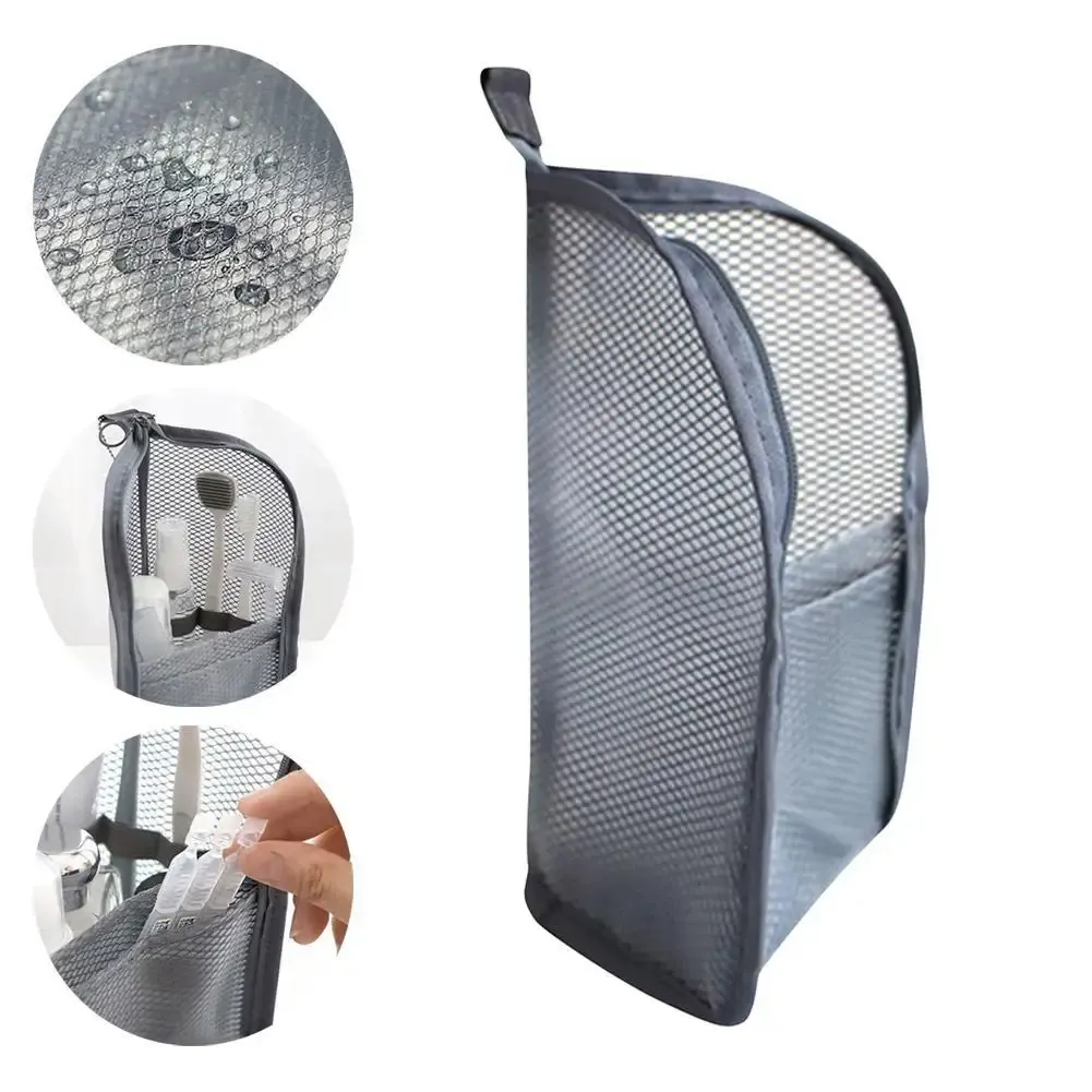 Trousse de maquillage en maille, présentation du produit
