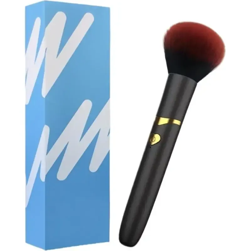 Pinceau de maquillage électrique à 10 vitesses, rechargeable par USB, pour fard à joues liquide et correcteur 7