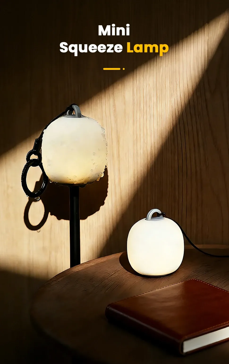 Lanterne de camping WESTTUNE LED rechargeable en silicone