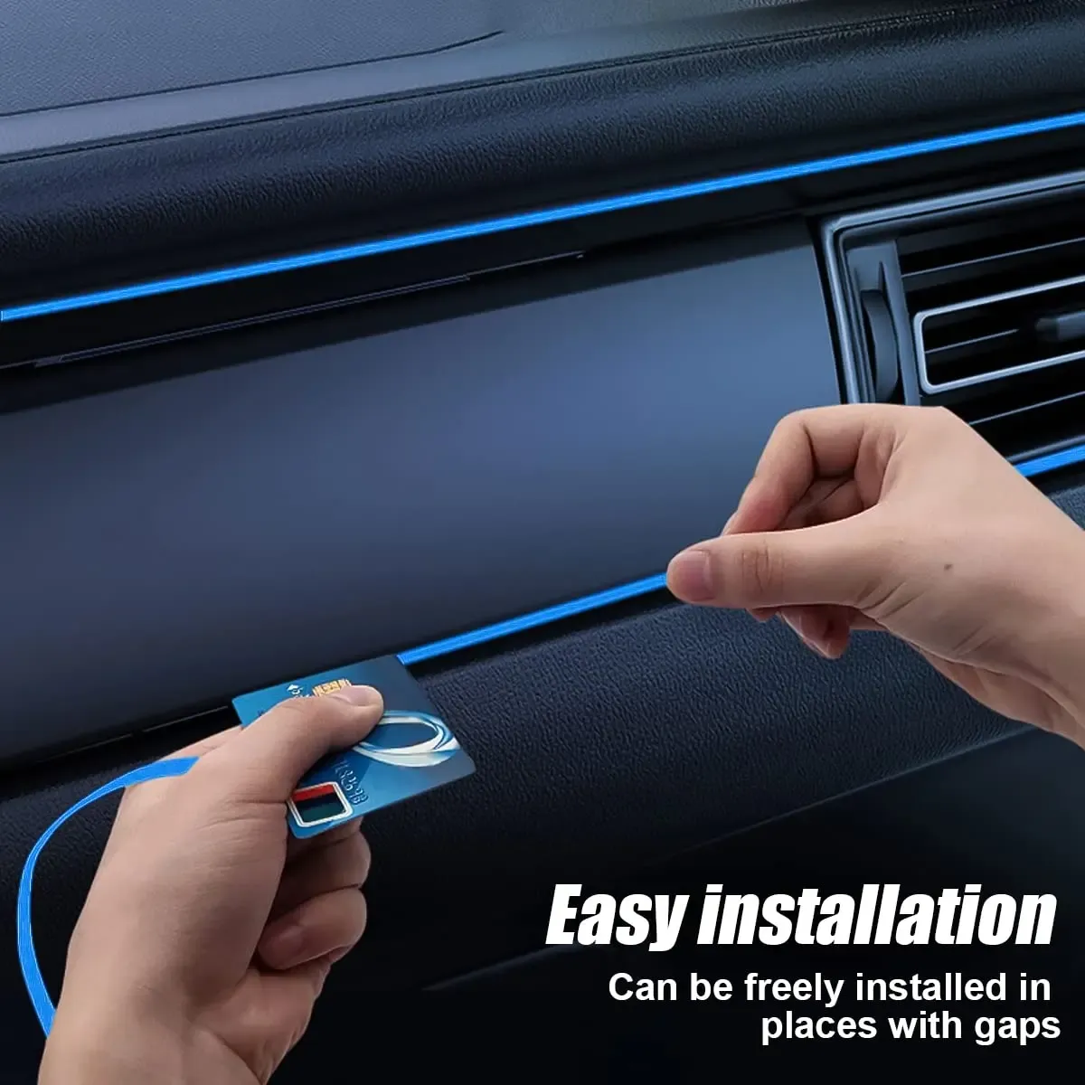 Finition du fil lumineux flexible