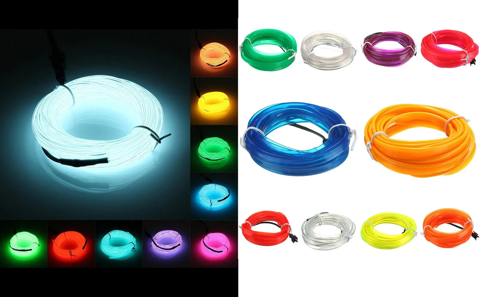 Décoration lumineuse créative