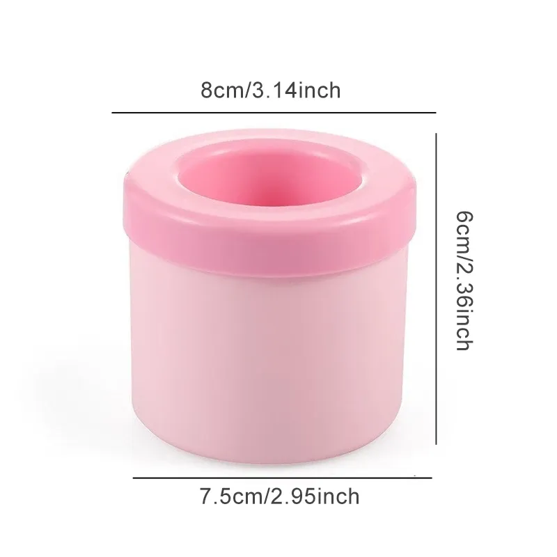 Moule à glaçons rond en silicone, fabriqué maison pour l'été 7