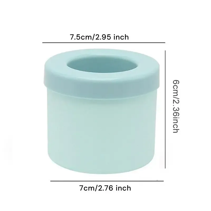 Moule à glaçons rond en silicone, fabriqué maison pour l'été 8