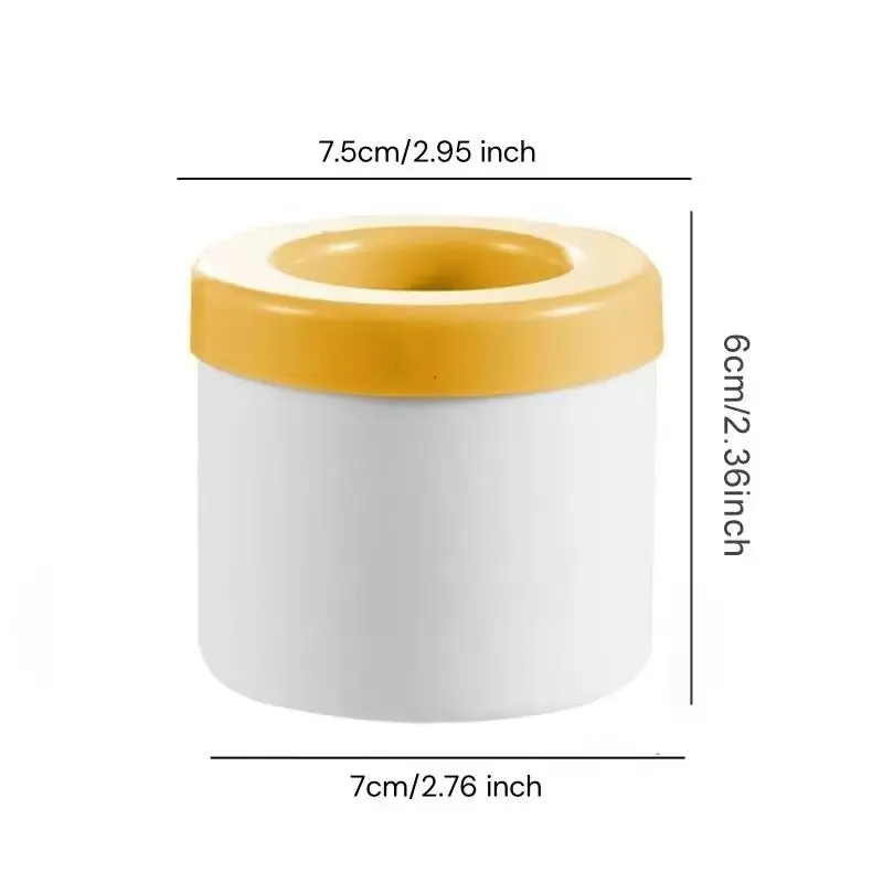 Moule à glaçons rond en silicone, fabriqué maison pour l'été 9