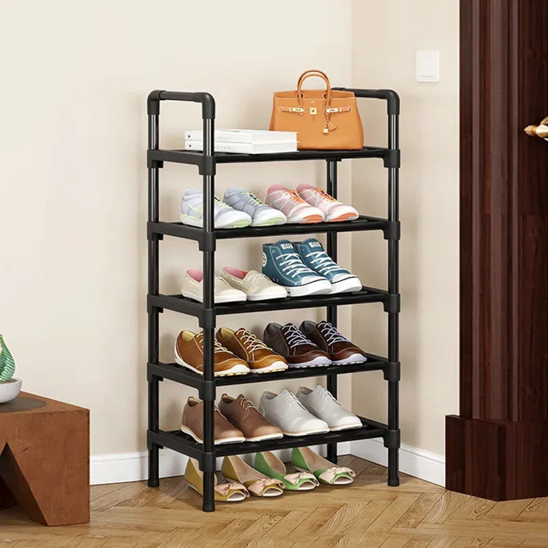 Étagère à chaussures en métal multiniveaux, grande capacité, pour entrée, placard, garage ou salon 3