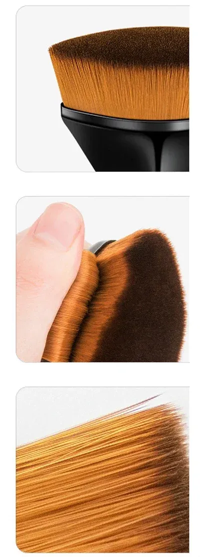 Brosse de nettoyage pour disques vinyles, poils en fibre de carbone
