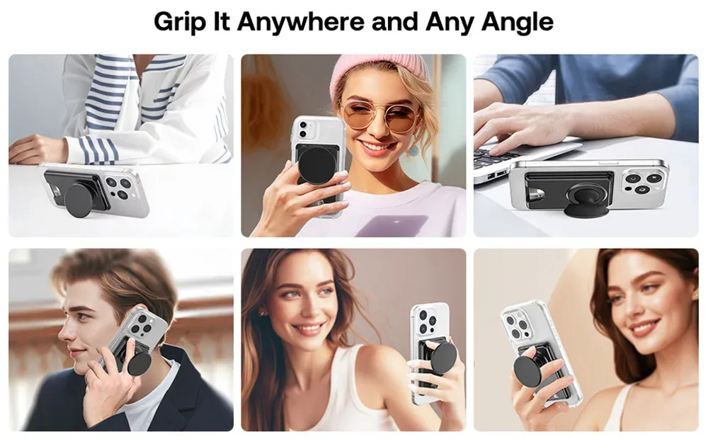 Porte-cartes magnétique pour téléphone, lifestyle