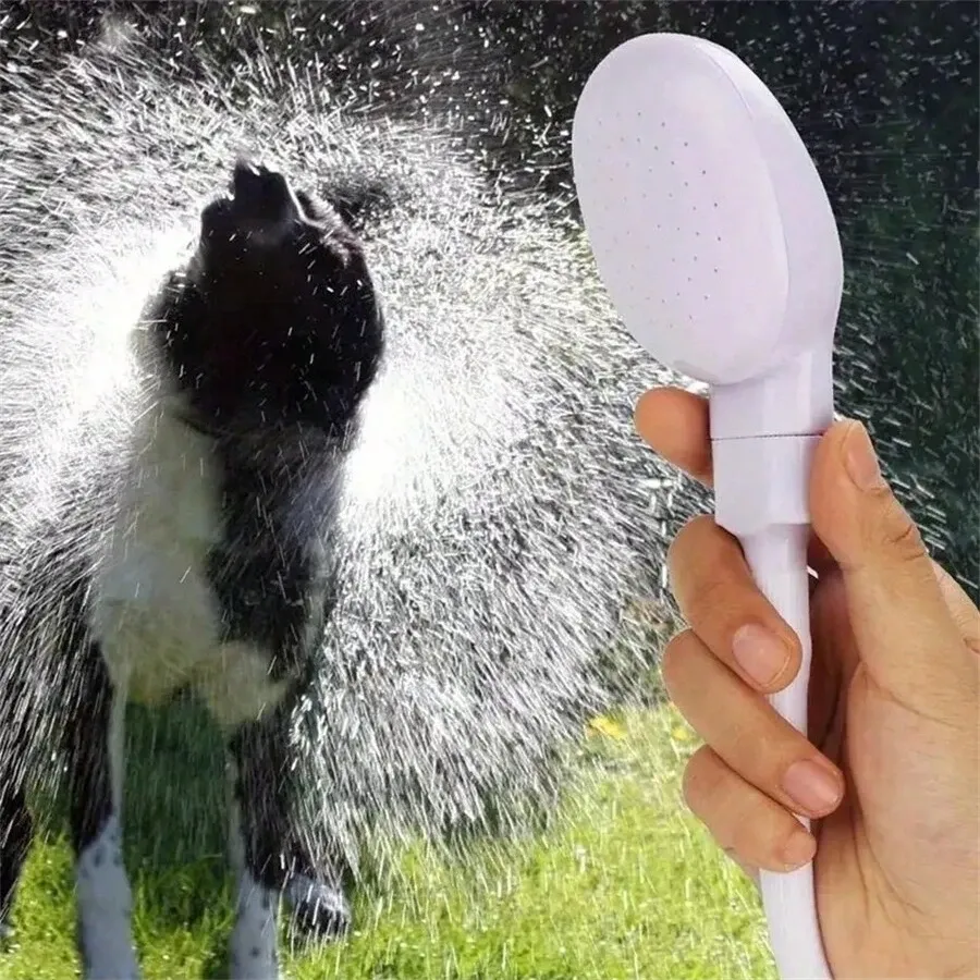 Robinet multifonctionnel avec douchette, filtre de vidange, tuyau et tête de lavage pour évier, rallonge de douche, accessoires de nettoyage pour salle de bain et bain d'animaux 4