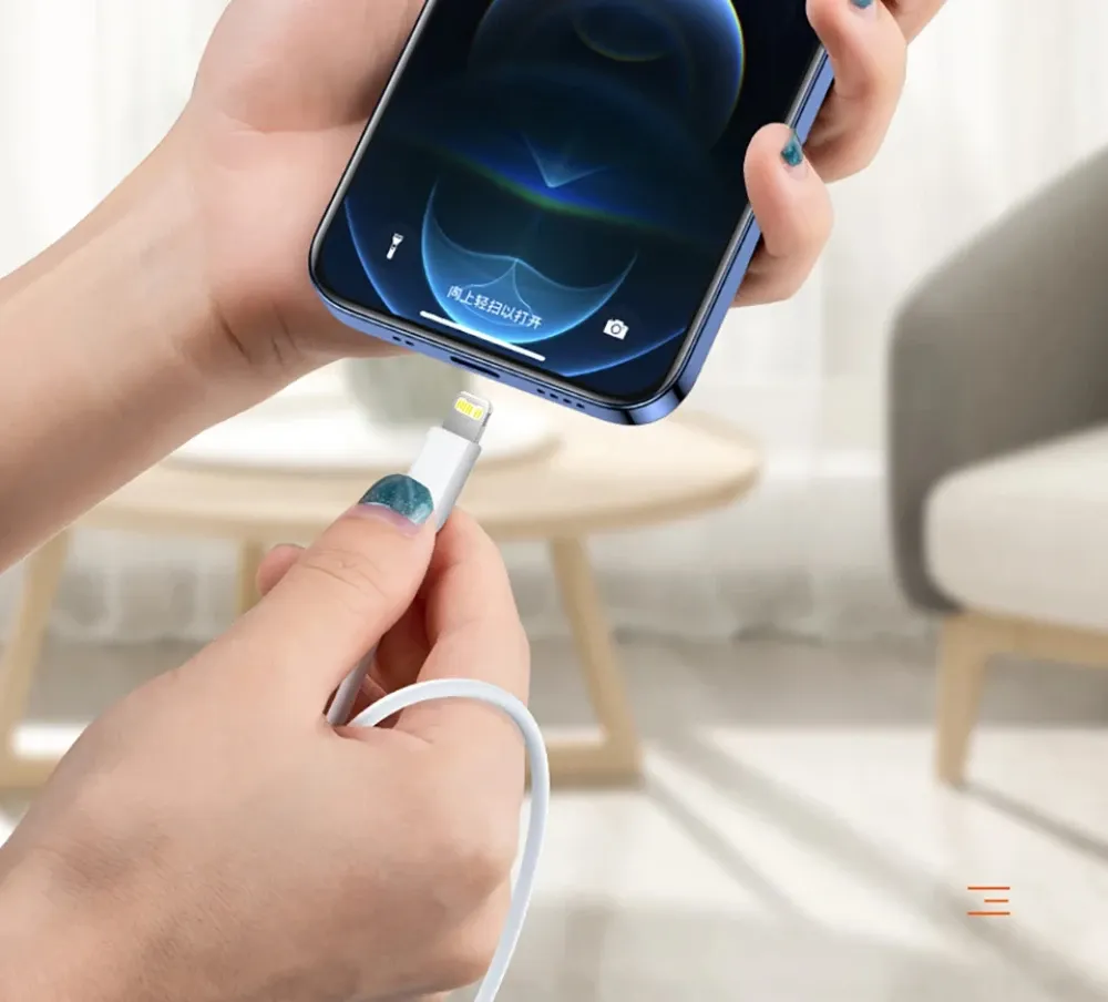 Câble de charge rapide pour appareils Apple