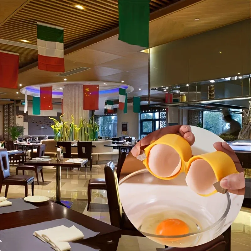 Ouvre-œufs, mise en scène cuisine