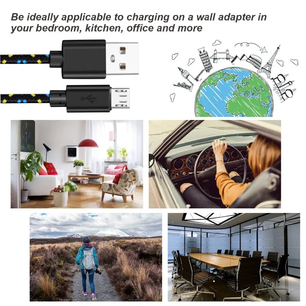 Détail du câble Micro USB