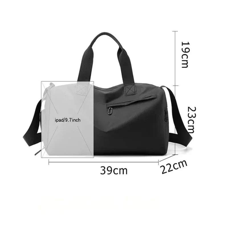 Sac de sport de voyage à compartiment sec et humide, sac de yoga et fitness étanche, unisexe 2