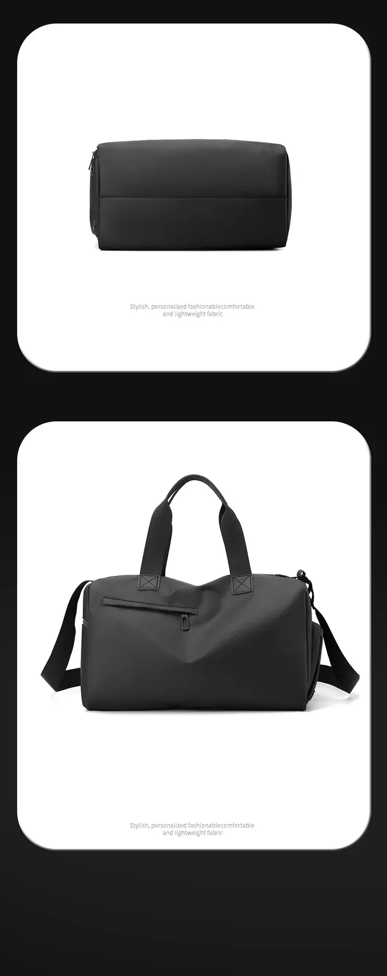 Sac sur fond neutre