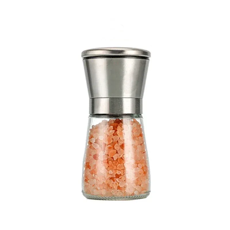 Moulin à épices portatif en acier inoxydable à noyau en céramique réglable, ergonomique, idéal pour le camping, le barbecue et la cuisine 5
