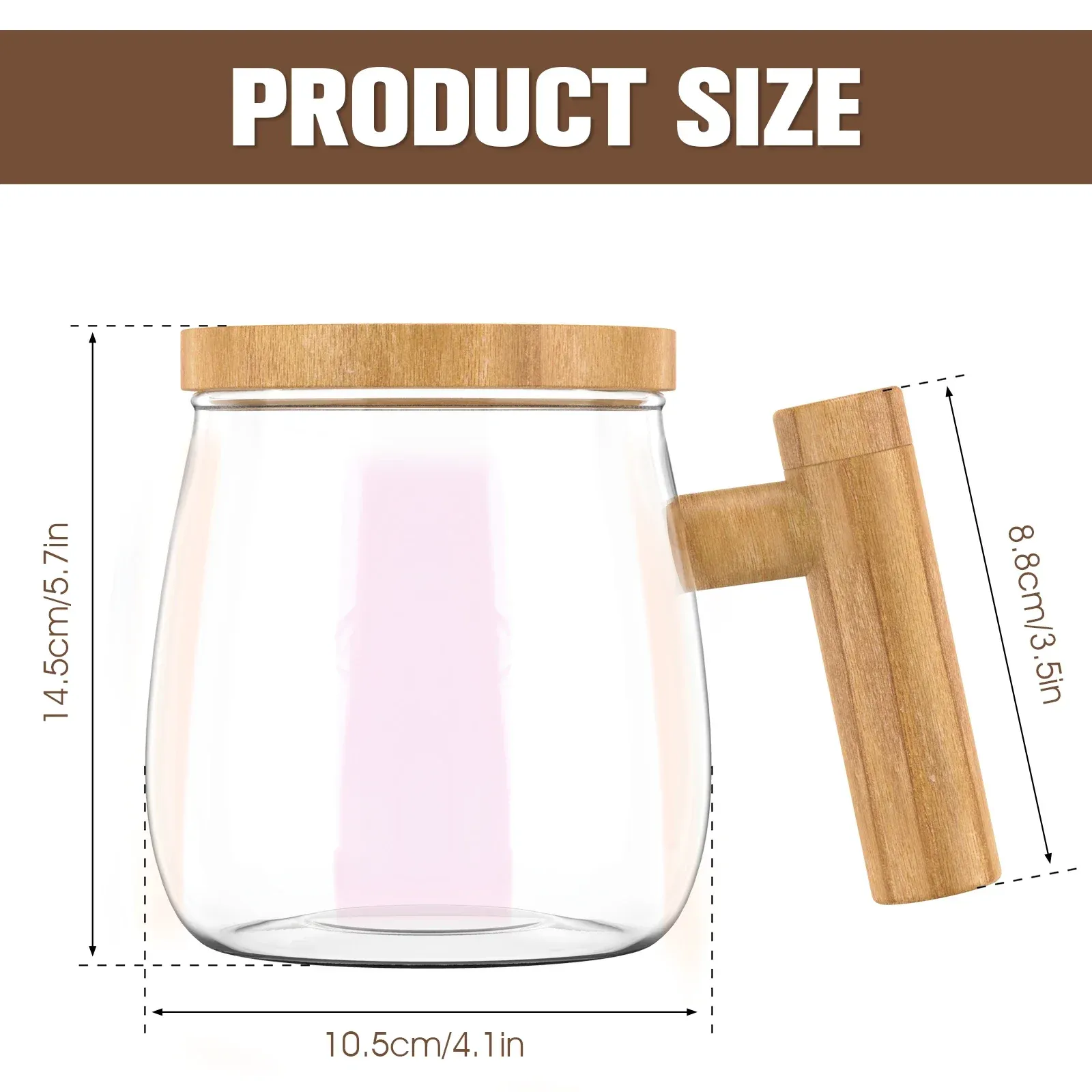 Shaker électrique automatique 400 ml, 7 000 tr/min, étanche, pour café, lait et protéines 4
