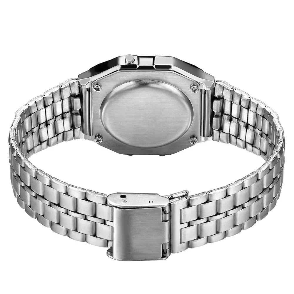Finition or et argent de la montre