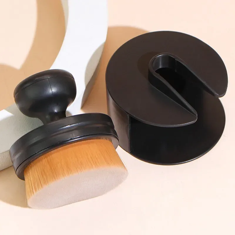 Brosse antistatique vinyle en situation d'utilisation