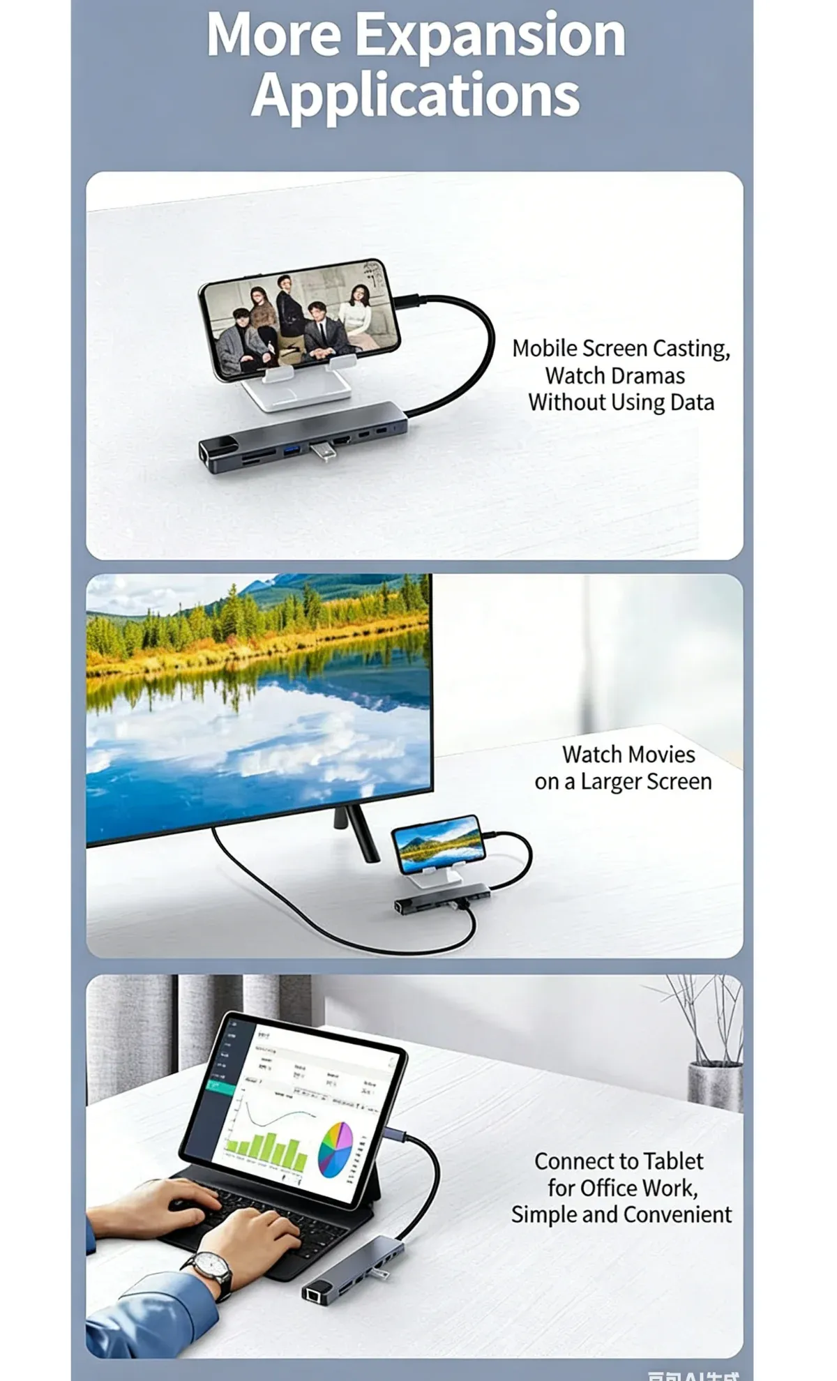 Hub USB-C, expérience utilisateur