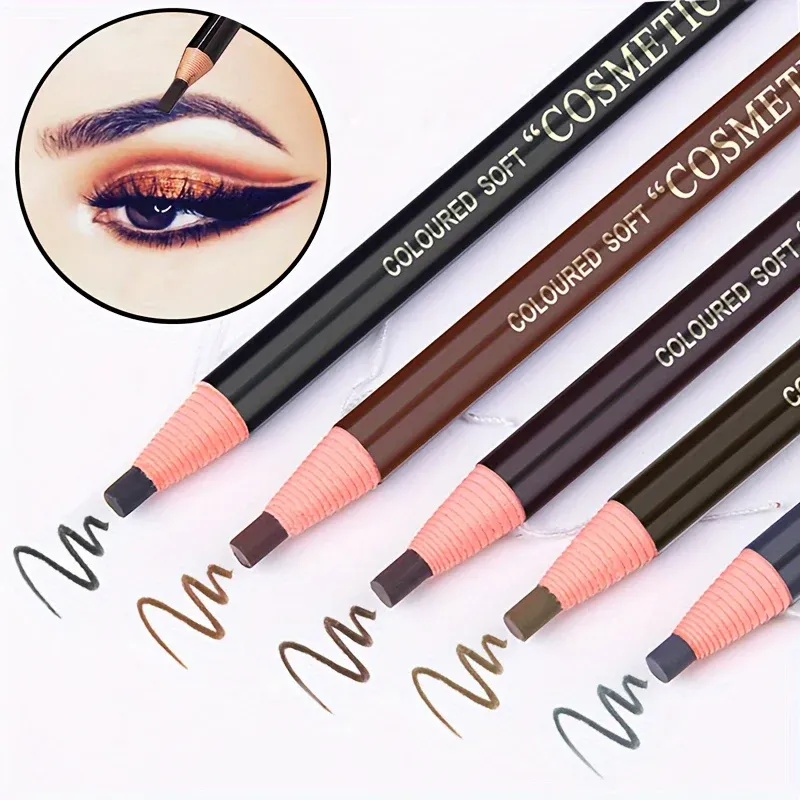 Crayon eye-liner rétractable sans taille, rendu naturel, résistant à la transpiration et au maculage 2