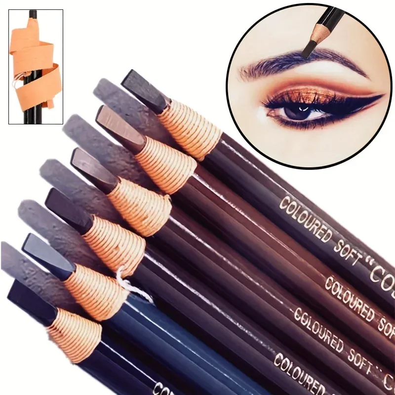 Crayon eye-liner rétractable sans taille, rendu naturel, résistant à la transpiration et au maculage - Image 1