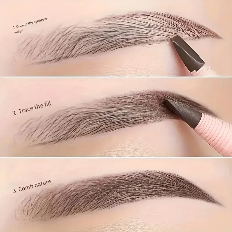 Crayon à sourcils, tenue toute la journée