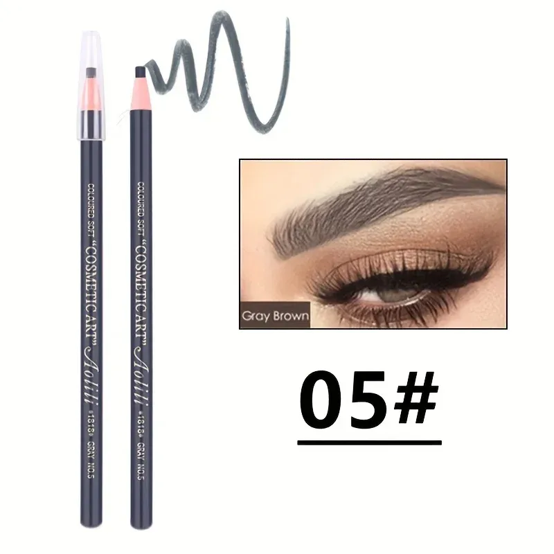 Crayon eye-liner rétractable sans taille, rendu naturel, résistant à la transpiration et au maculage 11