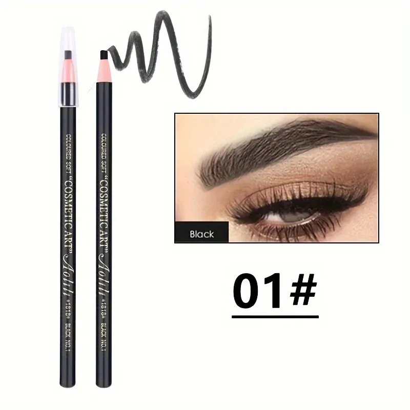 Crayon eye-liner rétractable sans taille, rendu naturel, résistant à la transpiration et au maculage 9
