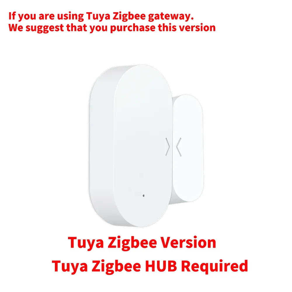 Capteur de contact Zigbee 3.0 pour portes et fenêtres, compatible Alexa, Zigbee2MQTT, ZHA et Home Assistant (hub Zigbee requis) 10