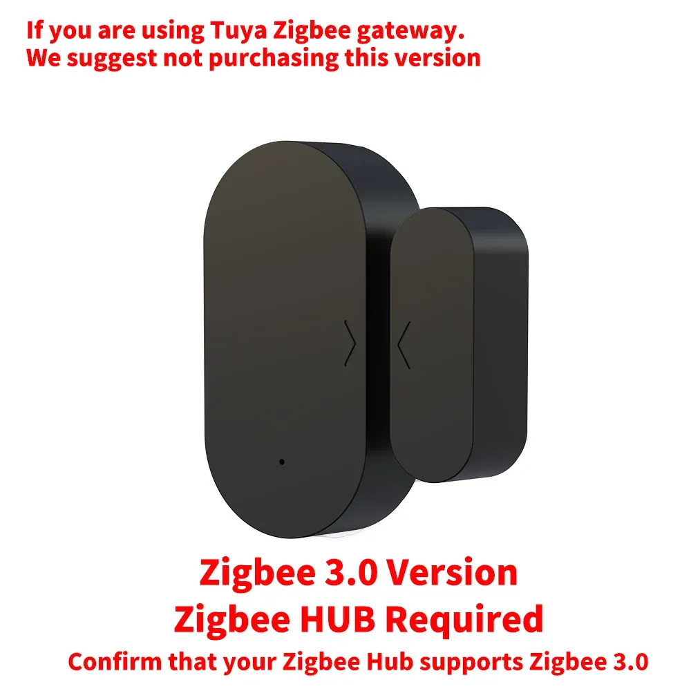 Capteur de contact Zigbee 3.0 pour portes et fenêtres, compatible Alexa, Zigbee2MQTT, ZHA et Home Assistant (hub Zigbee requis) 7