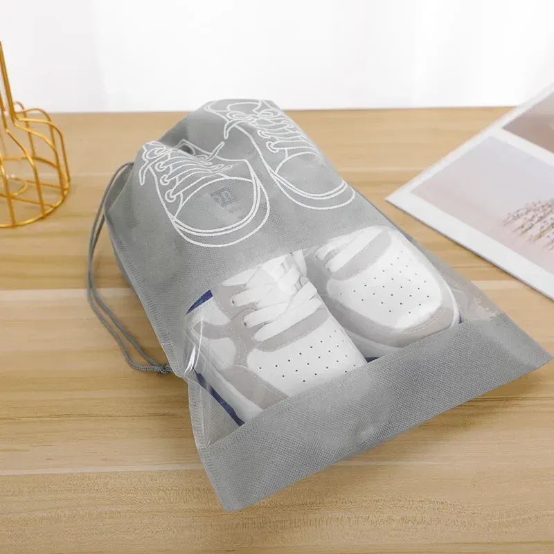 Sac de rangement imperméable en nylon pour chaussures et vêtements, sac de voyage portable multifonction 5