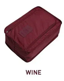 Sac de rangement imperméable en nylon pour chaussures et vêtements, sac de voyage portable multifonction 7