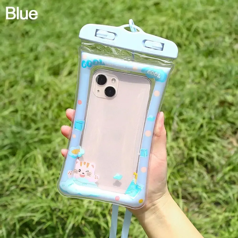 Pochette étanche pour téléphone à motif dessin animé, pour la plongée, la natation, les sports nautiques, la piscine et le ski 4