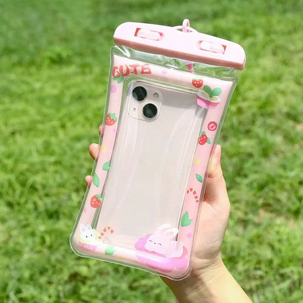 Pochette étanche pour téléphone à motif dessin animé, pour la plongée, la natation, les sports nautiques, la piscine et le ski 14