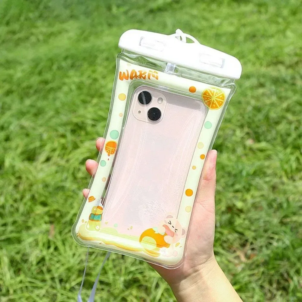 Pochette étanche pour téléphone à motif dessin animé, pour la plongée, la natation, les sports nautiques, la piscine et le ski 13