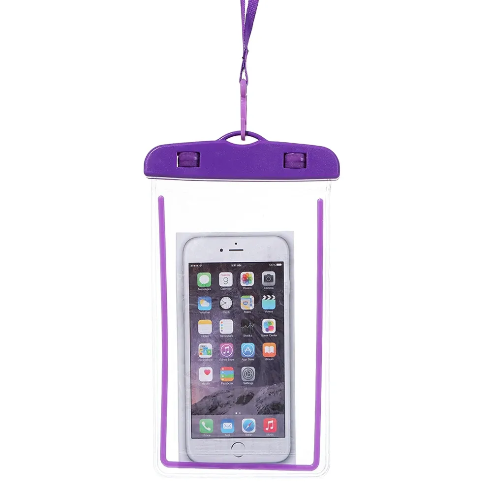 Pochette étanche pour téléphone à motif dessin animé, pour la plongée, la natation, les sports nautiques, la piscine et le ski 16