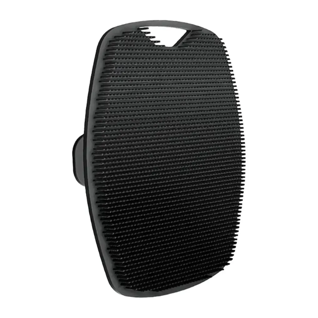 Brosse de massage multifonctionnelle en silicone, exfoliante, facile à nettoyer, 1 pièce 7