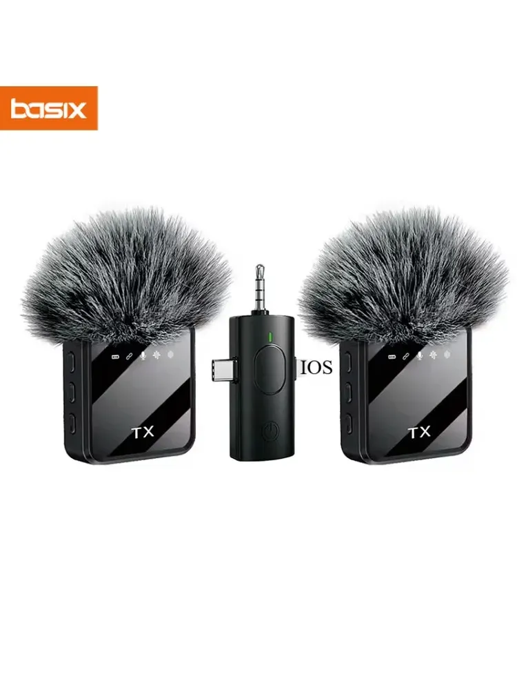 Microphone cravate sans fil pour iPhone, Android et appareils photo, avec réduction de bruit, idéal pour interviews et vlogs 7