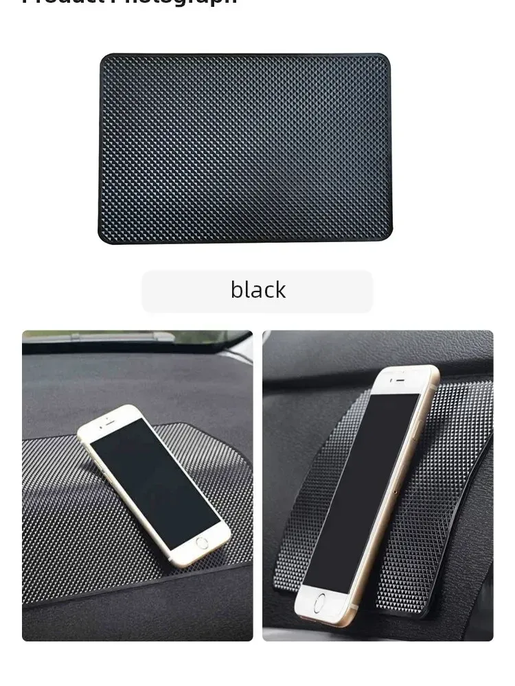 Tapis antidérapant avec téléphone et lunettes