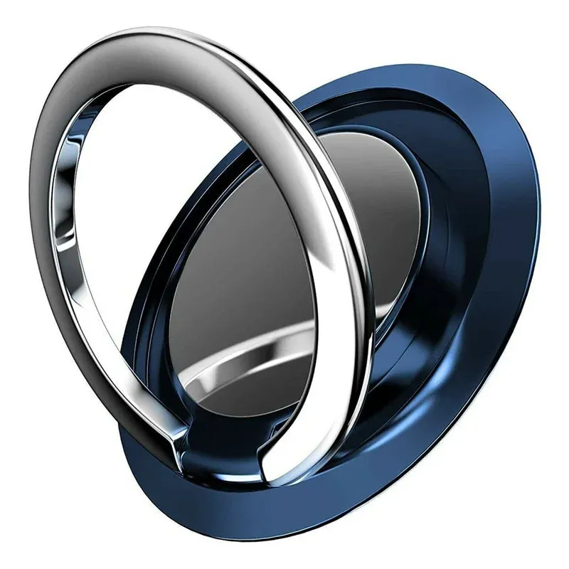 Support de bague rotatif à 360° pour téléphone portable, support magnétique pour voiture, autocollant universel au dos 10