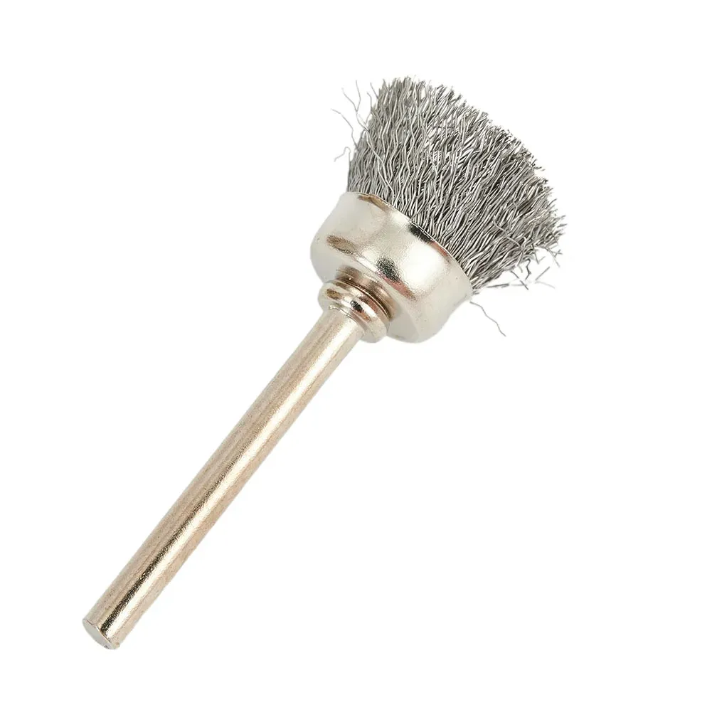Jeu de 9 brosses métalliques en acier pour outil rotatif Dremel 5