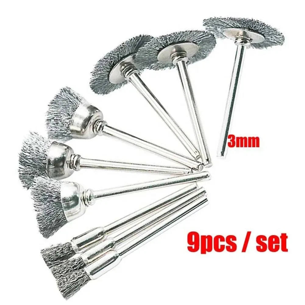 Détail des brosses métalliques