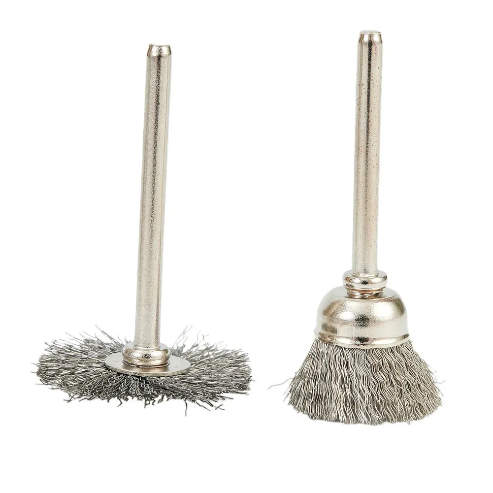 Brosse métallique en action