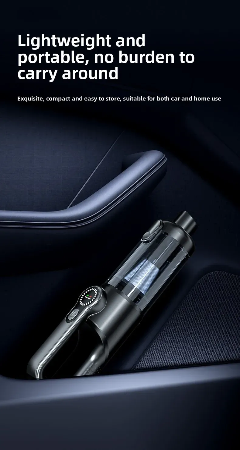 Finitions et ergonomie de l'aspirateur