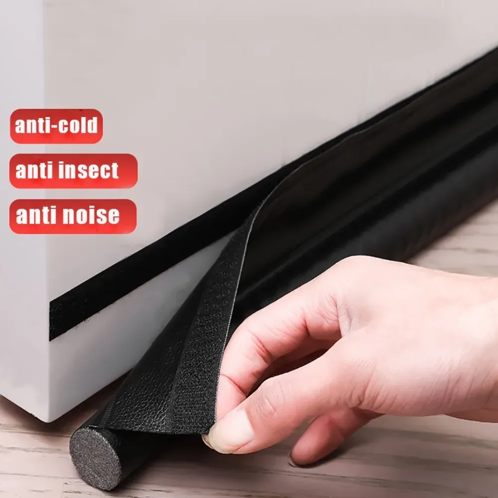 Bande d'étanchéité réglable pour bas de porte, coupe-froid et isolation acoustique 3