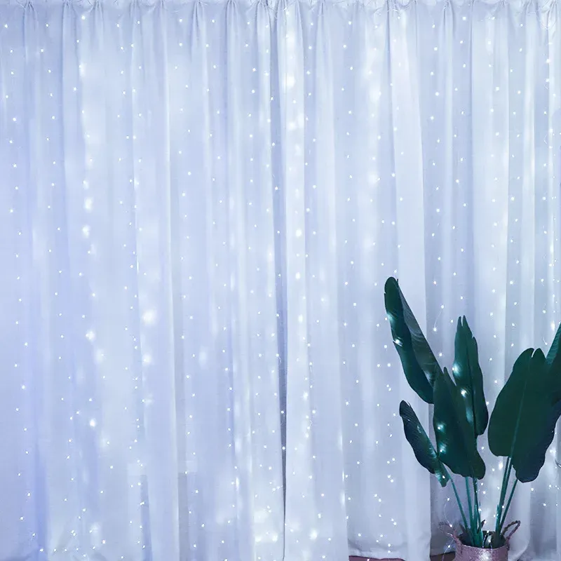 Rideau lumineux LED, effet lumineux
