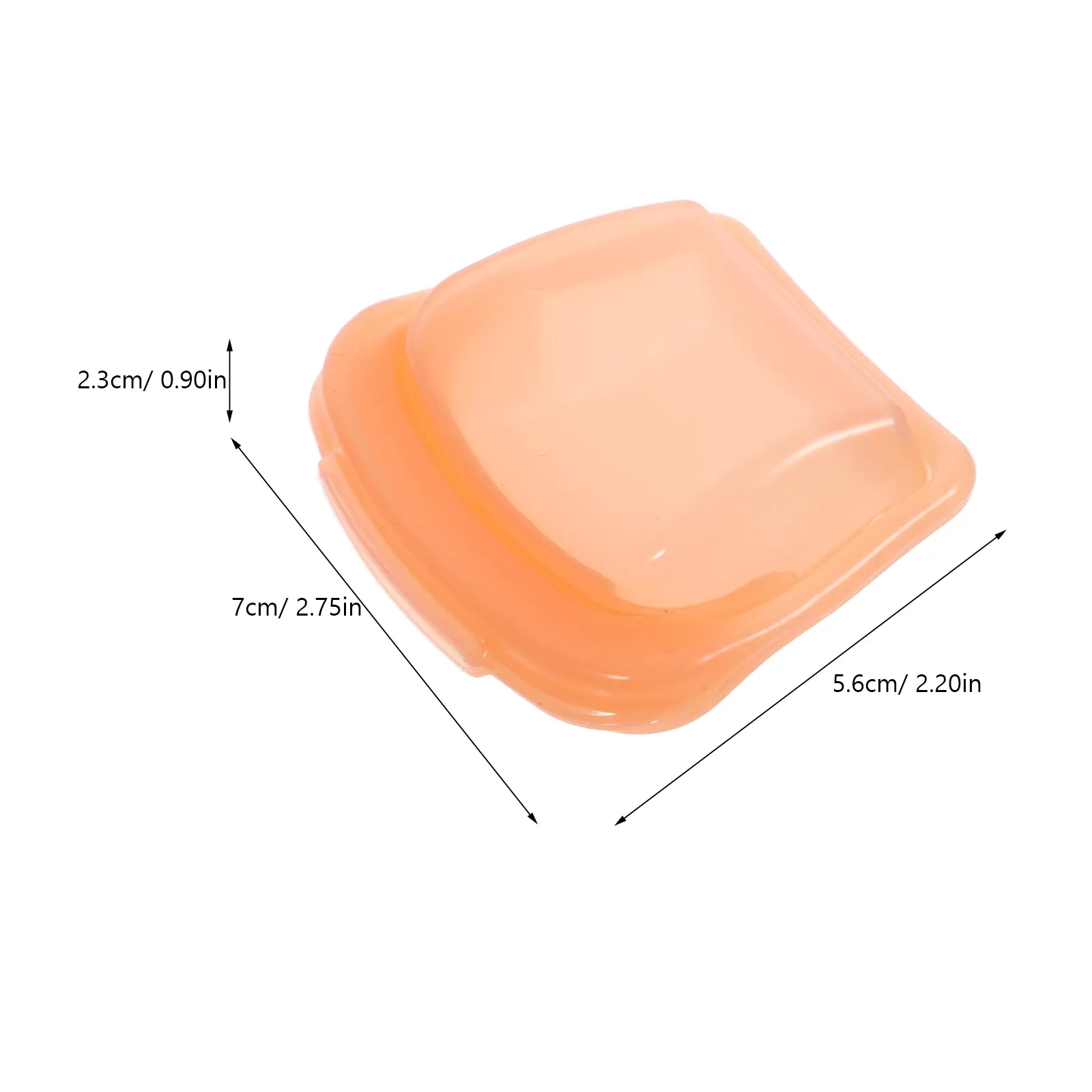 Pochette à pilules réutilisable en silicone pour voyage, 1 pièce 2