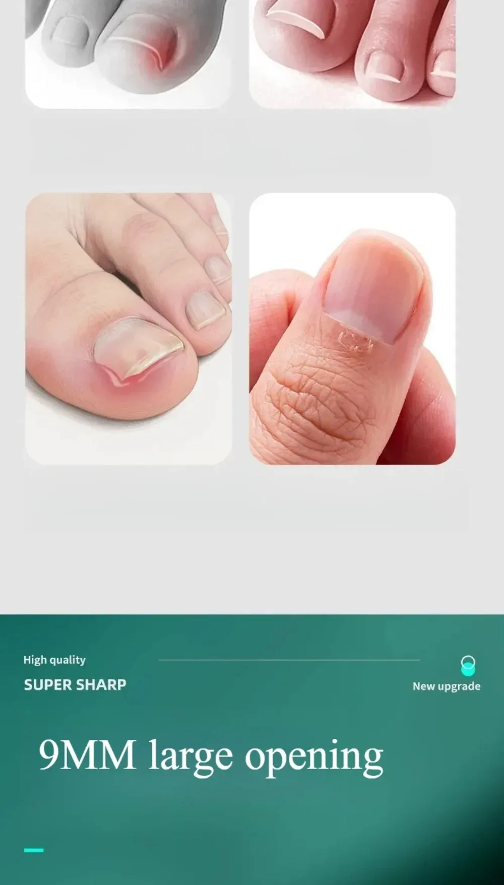 Finition et ergonomie du coupe-ongles
