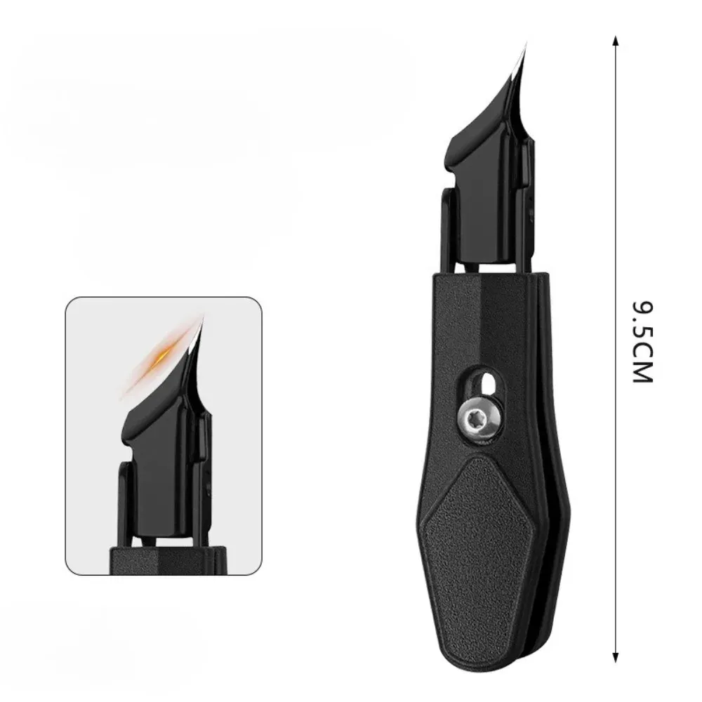 Coupe-ongles à bord incliné, large ouverture en acier inoxydable, outils professionnels pour ongles incarnés, bec d'aigle, coupe-ongles obliques 9