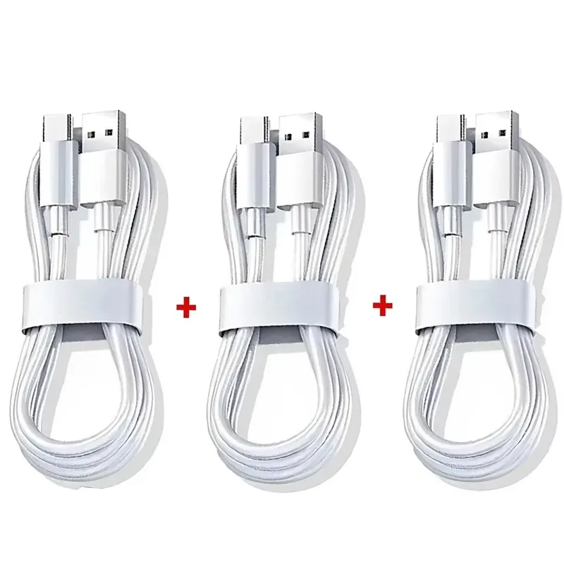 Câble de charge rapide USB-A vers USB-C 120W 10A, transfert de données haute vitesse, compatible Samsung, Xiaomi et Huawei (lot de 1 ou 3) 7