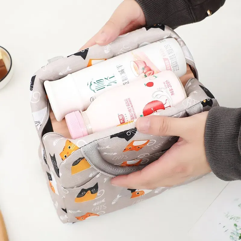 Sac à lunch isotherme pour enfants à motif dessin animé 2